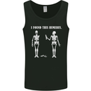 I Found This Humerus Funny Slogan Humorous Mens Vest Tank Top Black