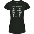 I Found This Humerus Funny Slogan Humorous Womens Petite Cut T-Shirt Black
