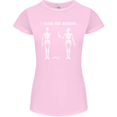 I Found This Humerus Funny Slogan Humorous Womens Petite Cut T-Shirt Light Pink