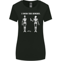 I Found This Humerus Funny Slogan Humorous Womens Wider Cut T-Shirt Black