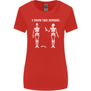 I Found This Humerus Funny Slogan Humorous Womens Wider Cut T-Shirt Red