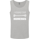 I Found This Humerus Funny Slogan Mens Vest Tank Top Sports Grey