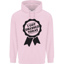 I Got Dressed Today Antisocial Funny Gamer Childrens Kids Hoodie Light Pink