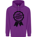 I Got Dressed Today Antisocial Funny Gamer Childrens Kids Hoodie Purple