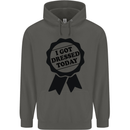 I Got Dressed Today Antisocial Funny Gamer Childrens Kids Hoodie Storm Grey
