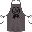 I Got Dressed Today Antisocial Funny Gamer Cotton Apron 100% Organic Dark Grey