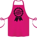 I Got Dressed Today Antisocial Funny Gamer Cotton Apron 100% Organic Pink