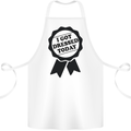 I Got Dressed Today Antisocial Funny Gamer Cotton Apron 100% Organic White