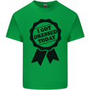 I Got Dressed Today Antisocial Funny Gamer Kids T-Shirt Childrens Irish Green