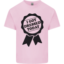 I Got Dressed Today Antisocial Funny Gamer Kids T-Shirt Childrens Light Pink