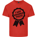 I Got Dressed Today Antisocial Funny Gamer Kids T-Shirt Childrens Red