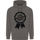 I Got Dressed Today Antisocial Funny Gamer Mens 80% Cotton Hoodie Charcoal