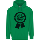 I Got Dressed Today Antisocial Funny Gamer Mens 80% Cotton Hoodie Irish Green