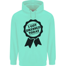 I Got Dressed Today Antisocial Funny Gamer Mens 80% Cotton Hoodie Peppermint