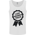 I Got Dressed Today Antisocial Funny Gamer Mens Vest Tank Top White