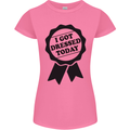 I Got Dressed Today Antisocial Funny Gamer Womens Petite Cut T-Shirt Azalea