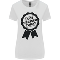 I Got Dressed Today Antisocial Funny Gamer Womens Wider Cut T-Shirt White