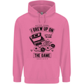 I Grew up on the Gamer Funny Gaming Childrens Kids Hoodie Azalea