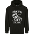 I Grew up on the Gamer Funny Gaming Childrens Kids Hoodie Black