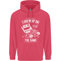 I Grew up on the Gamer Funny Gaming Childrens Kids Hoodie Heliconia