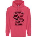 I Grew up on the Gamer Funny Gaming Childrens Kids Hoodie Heliconia