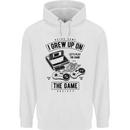 I Grew up on the Gamer Funny Gaming Childrens Kids Hoodie White