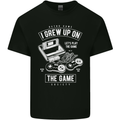 I Grew up on the Gamer Funny Gaming Kids T-Shirt Childrens Black