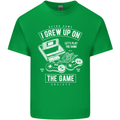I Grew up on the Gamer Funny Gaming Kids T-Shirt Childrens Irish Green