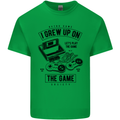 I Grew up on the Gamer Funny Gaming Kids T-Shirt Childrens Irish Green