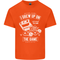 I Grew up on the Gamer Funny Gaming Kids T-Shirt Childrens Orange
