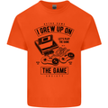 I Grew up on the Gamer Funny Gaming Kids T-Shirt Childrens Orange