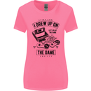 I Grew up on the Gamer Funny Gaming Womens Wider Cut T-Shirt Azalea