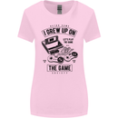 I Grew up on the Gamer Funny Gaming Womens Wider Cut T-Shirt Light Pink