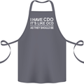 I Have OCD Funny Slogan Cotton Apron 100% Organic Steel