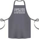 I Have OCD Funny Slogan Cotton Apron 100% Organic Steel