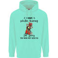I Have Selective Hearing Sarcasm Slogan Childrens Kids Hoodie Peppermint