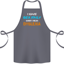 I Have Sex Daily Dyslexia Funny Slogan Cotton Apron 100% Organic Steel