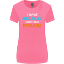 I Have Sex Daily Dyslexia Funny Slogan Womens Wider Cut T-Shirt Azalea