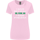 I Have Sex Daily Dyslexia Funny Slogan Womens Wider Cut T-Shirt Light Pink