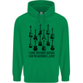 I Have Too Many Guitars Funny Guitarist Childrens Kids Hoodie Irish Green