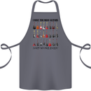 I Have Too Many Guitars Funny Guitarist Cotton Apron 100% Organic Steel