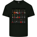 I Have Too Many Guitars Funny Guitarist Kids T-Shirt Childrens Black