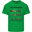 I Have Too Many Guitars Funny Guitarist Kids T-Shirt Childrens Irish Green
