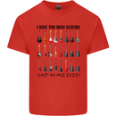 I Have Too Many Guitars Funny Guitarist Kids T-Shirt Childrens Red