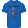 I Have Too Many Guitars Funny Guitarist Kids T-Shirt Childrens Royal Blue