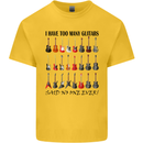 I Have Too Many Guitars Funny Guitarist Kids T-Shirt Childrens Yellow