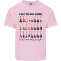 I Have Too Many Guitars Funny Guitarist Mens Cotton T-Shirt Tee Top Light Pink