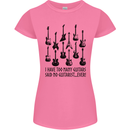 I Have Too Many Guitars Funny Guitarist Womens Petite Cut T-Shirt Azalea