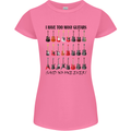 I Have Too Many Guitars Funny Guitarist Womens Petite Cut T-Shirt Azalea