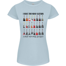 I Have Too Many Guitars Funny Guitarist Womens Petite Cut T-Shirt Light Blue